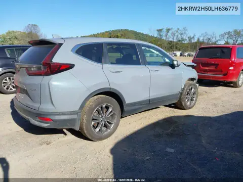 2020 Honda Cr-V Awd Ex VIN 2HKRW2H50LH636779 фото 5