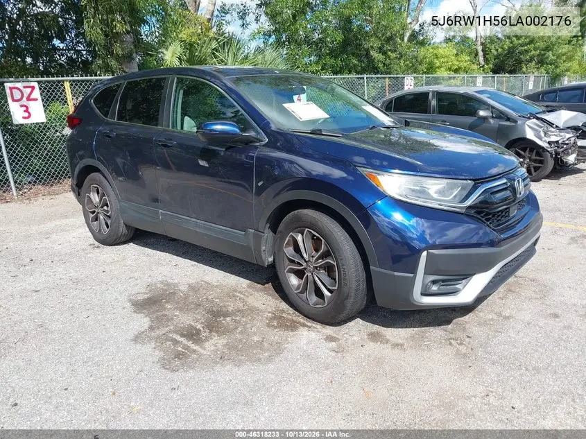 5J6RW1H56LA002176 — 2020 Honda CR-V, фото 2 с аукциона IAAI, Передний левый