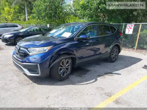 5J6RW1H56LA002176 — 2020 Honda CR-V, фото 3 с аукциона IAAI, Передний левый