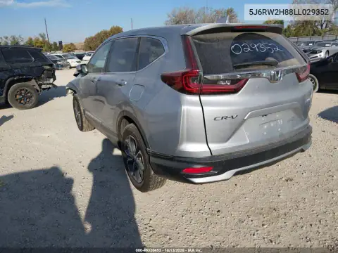 5J6RW2H88LL029352 — 2020 Honda CR-V, фото 4 с аукциона IAAI, Передняя часть