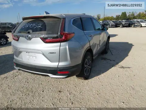 5J6RW2H88LL029352 — 2020 Honda CR-V, фото 5 с аукциона IAAI, Передняя часть