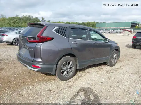 2HKRW2H52LH697860 — 2020 Honda CR-V, фото 5 с аукциона IAAI, Задняя часть