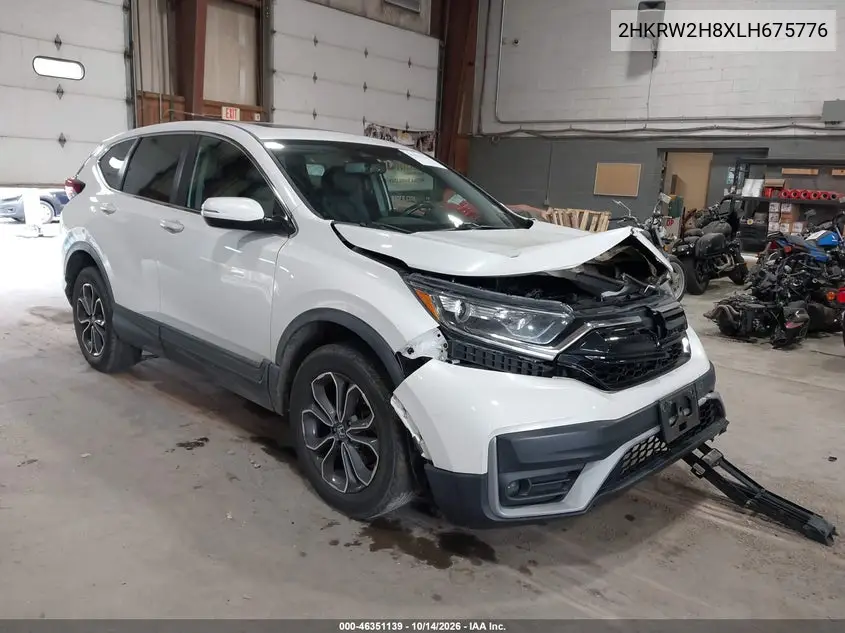 2HKRW2H8XLH675776 — 2020 Honda CR-V, фото 2 с аукциона IAAI, Передняя часть