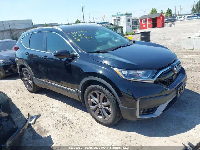 2HKRW2H40MH218635 — 2021 Honda CR-V, Угон (Theft), фото до ремонта
