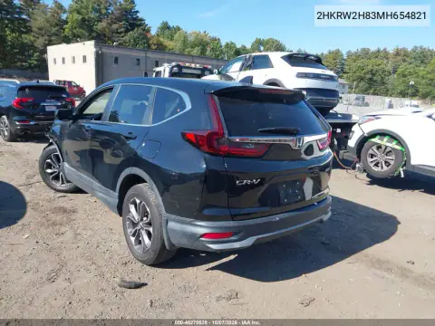 2021 Honda Cr-V Awd Ex-L VIN 2HKRW2H83MH654821 фото 4