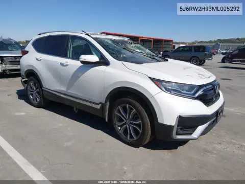 5J6RW2H93ML005292 — 2021 Honda CR-V, Повреждения со всех сторон, фото до ремонта