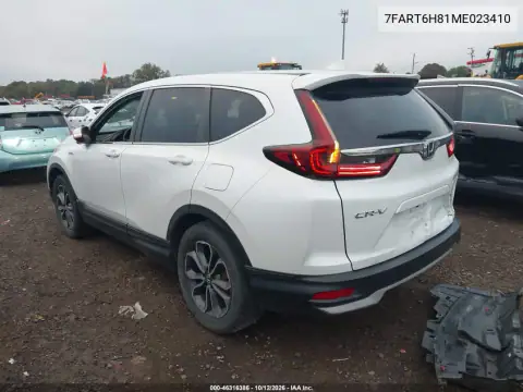 2021 Honda Cr-V Hybrid Ex-L VIN 7FART6H81ME023410 фото 4