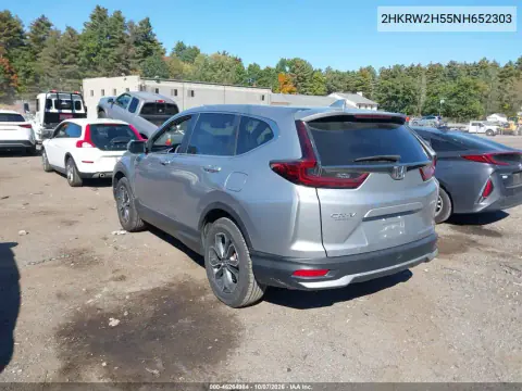 2022 Honda Cr-V Awd Ex VIN 2HKRW2H55NH652303 фото 4