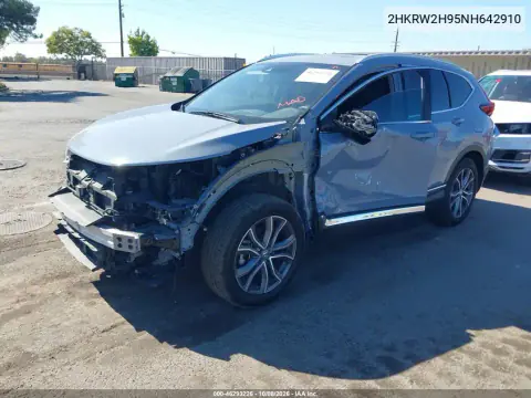 2022 Honda Cr-V Awd Touring VIN 2HKRW2H95NH642910 фото 3