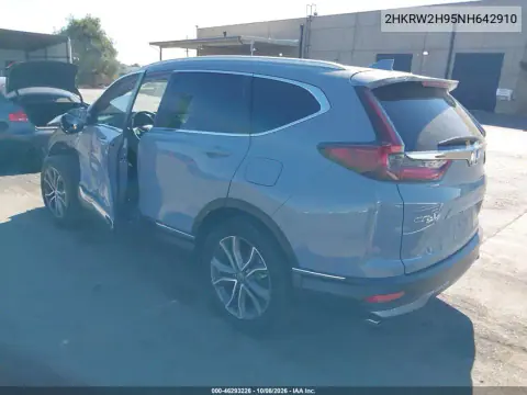 2022 Honda Cr-V Awd Touring VIN 2HKRW2H95NH642910 фото 4