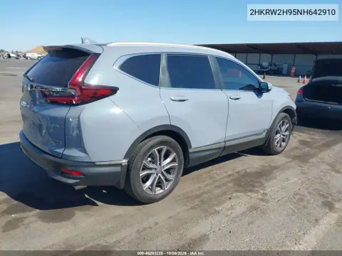 2022 Honda Cr-V Awd Touring VIN 2HKRW2H95NH642910 фото 5