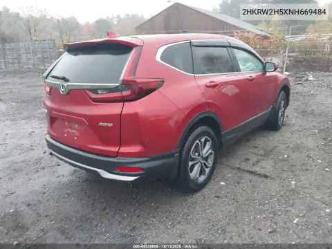 2HKRW2H5XNH669484 — 2022 Honda CR-V, фото 4 с аукциона IAAI, Передний левый