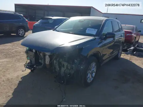 2023 Honda Cr-V Ex-L Awd VIN 2HKRS4H74PH432078 фото 3