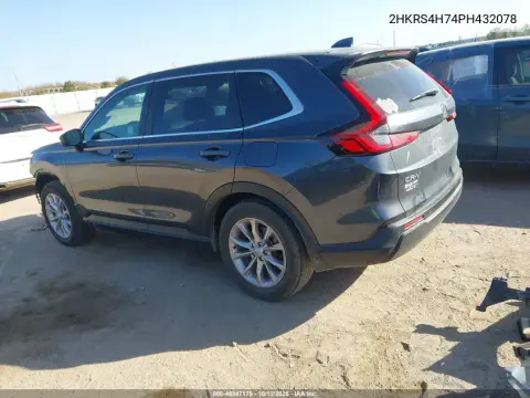 2023 Honda Cr-V Ex-L Awd VIN 2HKRS4H74PH432078 фото 4