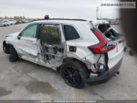 2024 Honda Cr-V Sport VIN 2HKRS4H5XRH111986 фото 3