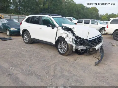 2024 Honda Cr-V Ex-L 2Wd VIN 2HKRS3H7XRH301752 фото 1