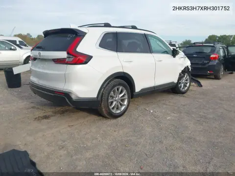 2024 Honda Cr-V Ex-L 2Wd VIN 2HKRS3H7XRH301752 фото 4