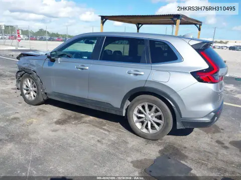 2024 Honda Cr-V Ex-L 2Wd VIN 2HKRS3H76RH310495 фото 4