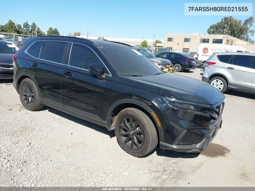 7FARS5H80RE021555 Honda CR-V 2024 — повреждение Передняя часть, фото до ремонта