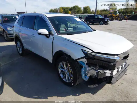 2HKRS4H78RH434547 — 2024 Honda CR-V, Передняя часть, фото до ремонта