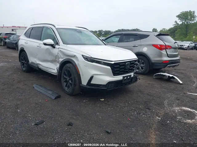 2HKRS4H54SH111049 — 2025 Honda CR-V, Передняя часть (Front), фото до ремонта