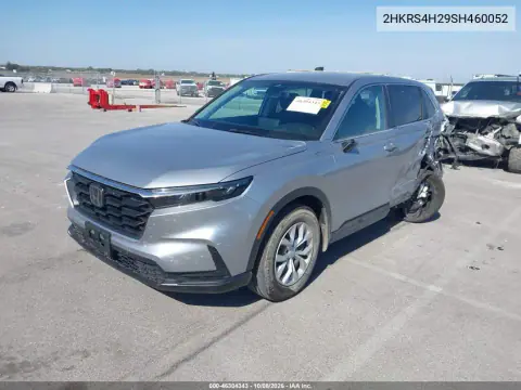 2025 Honda Cr-V Lx Awd VIN 2HKRS4H29SH460052 фото 3