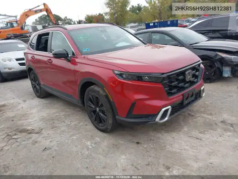 2HKRS6H92SH812381 — 2025 Honda CR-V, Кража, фото до ремонта