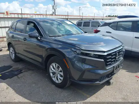 2HKRS3H27SH314372 — 2025 Honda CR-V, фото 2 с аукциона IAAI, Боковая часть