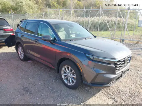 5J6RS4H41SL005543 — 2025 Honda CR-V, Сзади, фото до ремонта