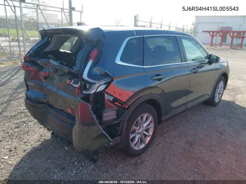 2025 Honda Cr-V Ex Awd VIN 5J6RS4H41SL005543 фото 5