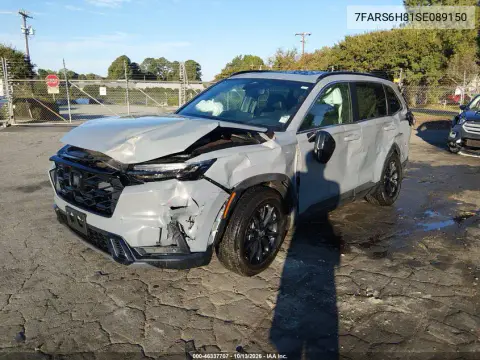 2025 Honda Cr-V Hybrid Sport-L VIN 7FARS6H81SE089150 фото 2