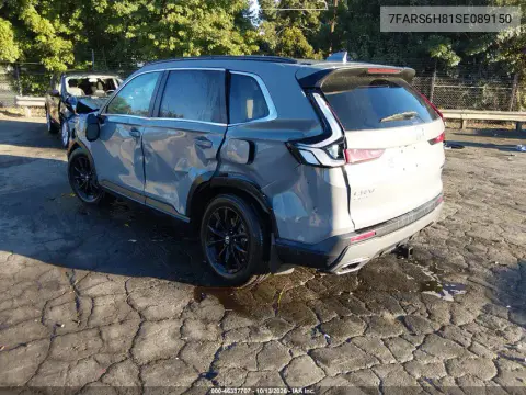 2025 Honda Cr-V Hybrid Sport-L VIN 7FARS6H81SE089150 фото 3