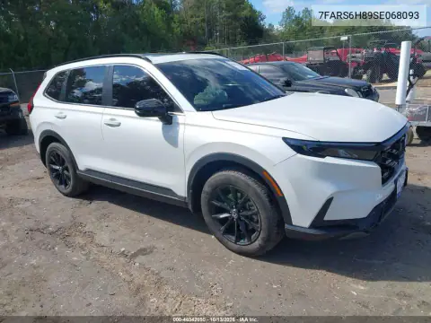 7FARS6H89SE068093 — 2025 Honda CR-V, Левая сторона, фото до ремонта
