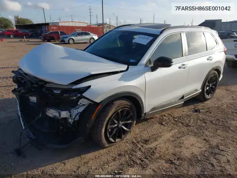 7FARS5H86SE001042 — 2025 Honda CR-V, фото 2 с аукциона IAAI, Передняя часть