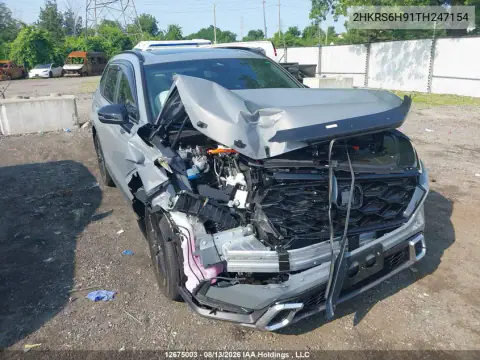 2HKRS6H91TH247154 — 2026 Honda CR-V, Передняя часть, фото до ремонта