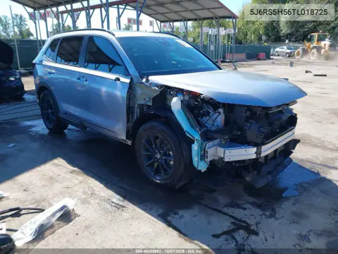 5J6RS5H56TL018725 — 2026 Honda CR-V, Передняя часть, фото до ремонта