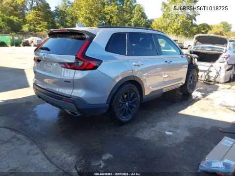 2026 Honda Cr-V Hybrid 2Wd Sport VIN 5J6RS5H56TL018725 фото 5
