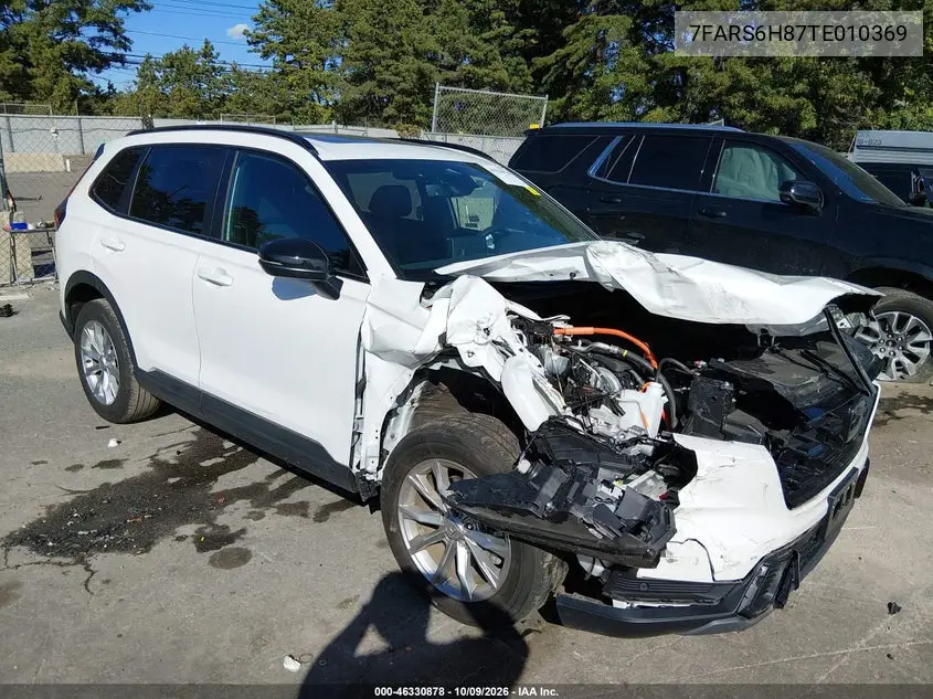 2026 Honda Cr-V Hybrid Awd Sport-L VIN 7FARS6H87TE010369 фото 2