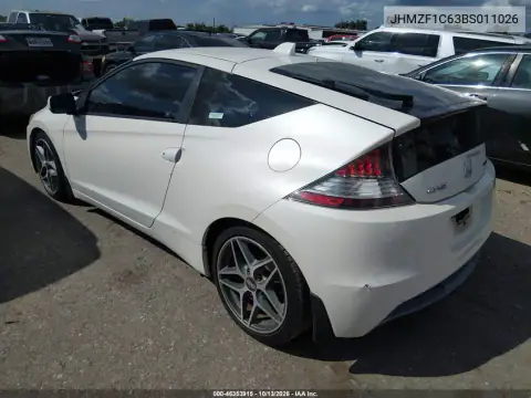 JHMZF1C63BS011026 — 2011 Honda CR-Z, фото 4 с аукциона IAAI 21.10.2026, Естественный износ