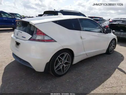 JHMZF1C63BS011026 — 2011 Honda CR-Z, фото 5 с аукциона IAAI 21.10.2026, Естественный износ