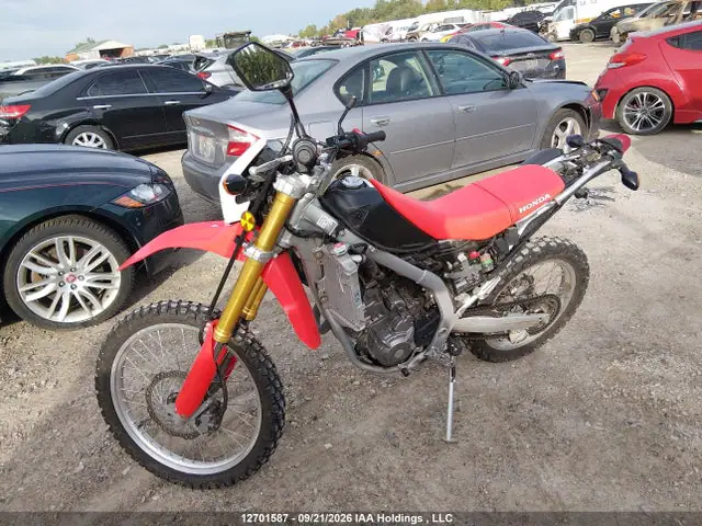 MLHMD4420J5100173 — 2018 Honda CRF250 L/Rl, фото 2 с аукциона IAAI 13.10.2026, Передняя часть слева