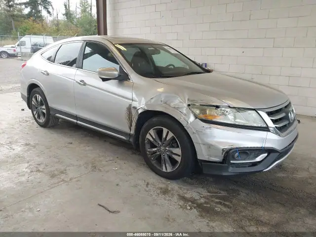 5J6TF1H35EL002472 Honda Crosstour EX V6 2014 — повреждение Передняя часть справа, фото до ремонта