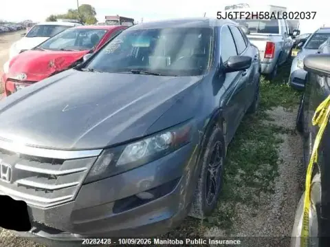 2010 Honda Accord Crosstour Ex-L V6 VIN 5J6TF2H58AL802037 фото 2