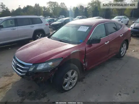 2010 Honda Accord Crosstour Ex-L VIN 5J6TF2H5XAL007409 фото 3