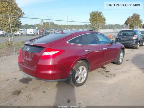2010 Honda Accord Crosstour Ex-L VIN 5J6TF2H5XAL007409 фото 5