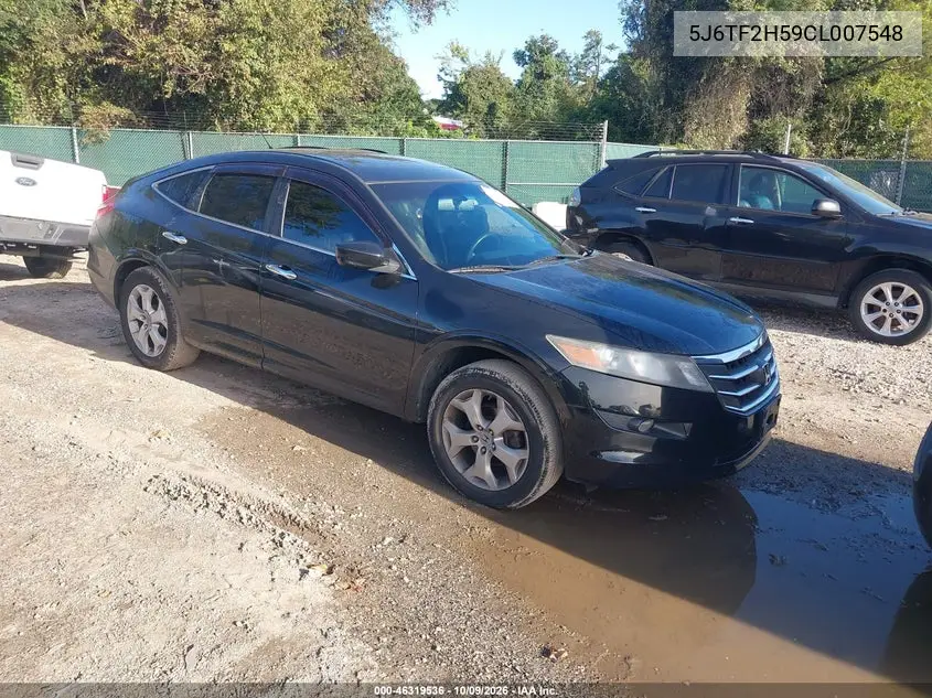 2012 Honda Crosstour Ex-L VIN 5J6TF2H59CL007548 фото 2