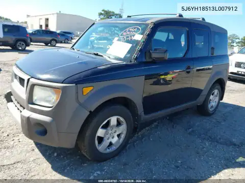 5J6YH18513L007912 — 2003 Honda Element, фото 3 с аукциона IAAI, Передняя часть