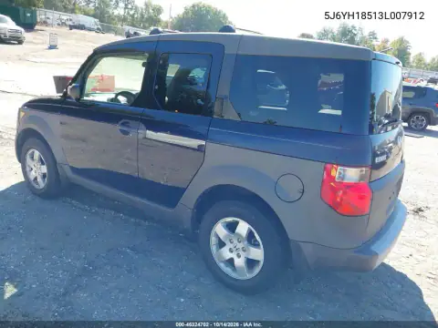 5J6YH18513L007912 — 2003 Honda Element, фото 4 с аукциона IAAI, Передняя часть
