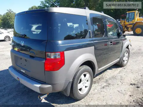 5J6YH18513L007912 — 2003 Honda Element, фото 5 с аукциона IAAI, Передняя часть