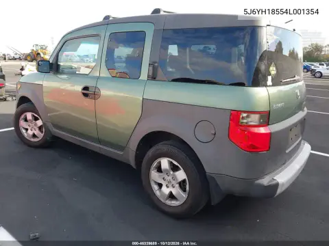 2004 Honda Element Ex VIN 5J6YH18554L001354 фото 4